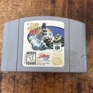 Clay Fighter N64 game